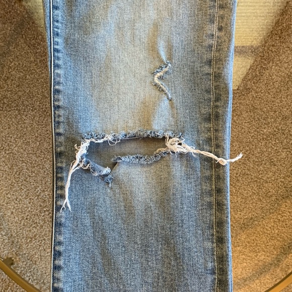 Express Straight Ankle High Rise Jeans - Picture 14 of 16